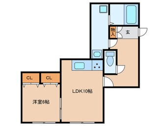 間取図 Ｓパレス天王寺