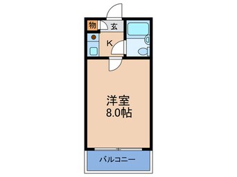 間取図 滝川パ－クマンション