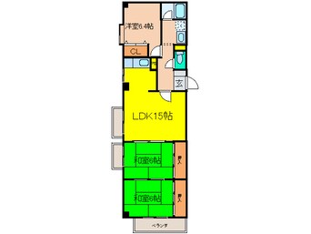 間取図 ﾈｵﾄﾞﾑｰﾙ高槻