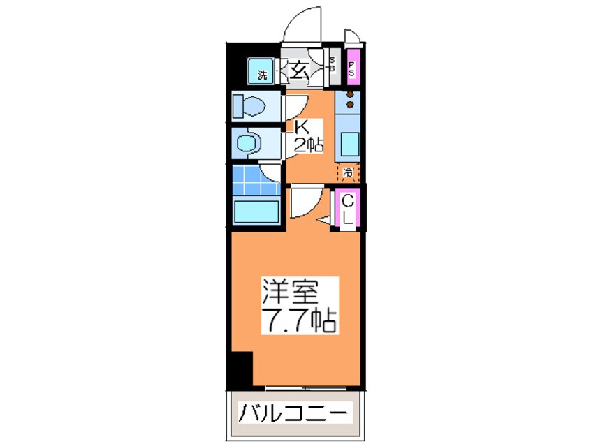 間取図 プランド－ルコ－ト