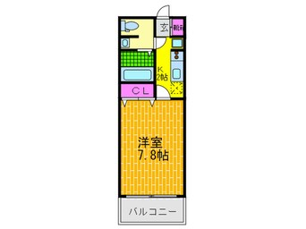 間取図 プランド－ルコ－ト