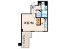 アスヴェル京都四条(601) 1Kの間取り
