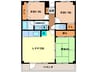 アーク八品 3LDKの間取り