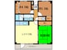 アーク八品 3LDKの間取り