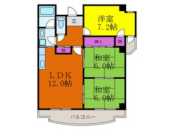 間取図 メゾンみやび