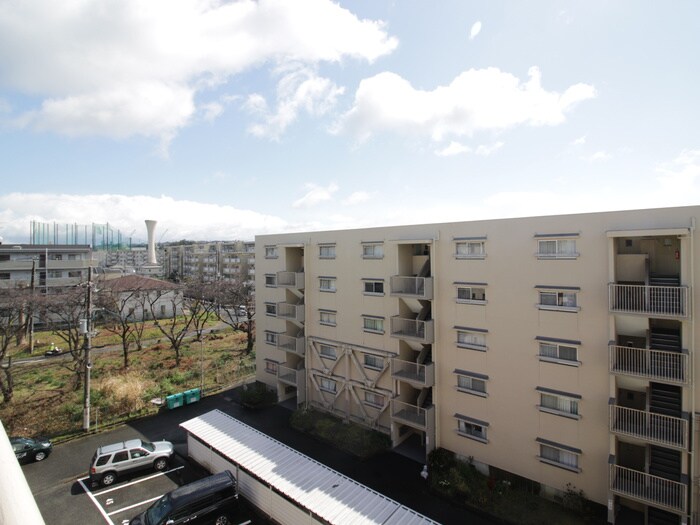 室内からの展望 ビレッジハウス招提２号棟