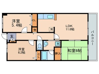 間取図 ＢａｕｍＤｏｒｆ