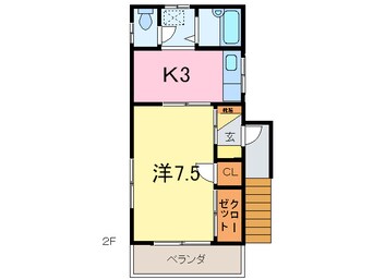 間取図 谷コ－ポ