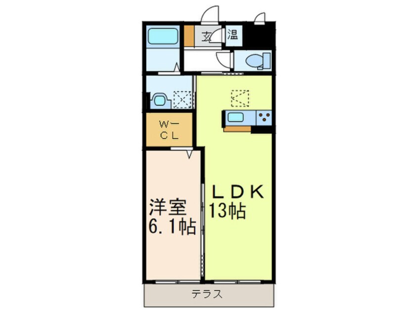 間取図 シャ－メゾン大久保駅前