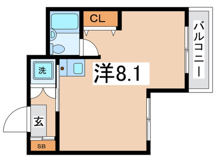 間取図 セシリア野崎