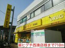 薬ヒグチ西湊店(ドラッグストア)まで710m ベルメゾン・ウエスト