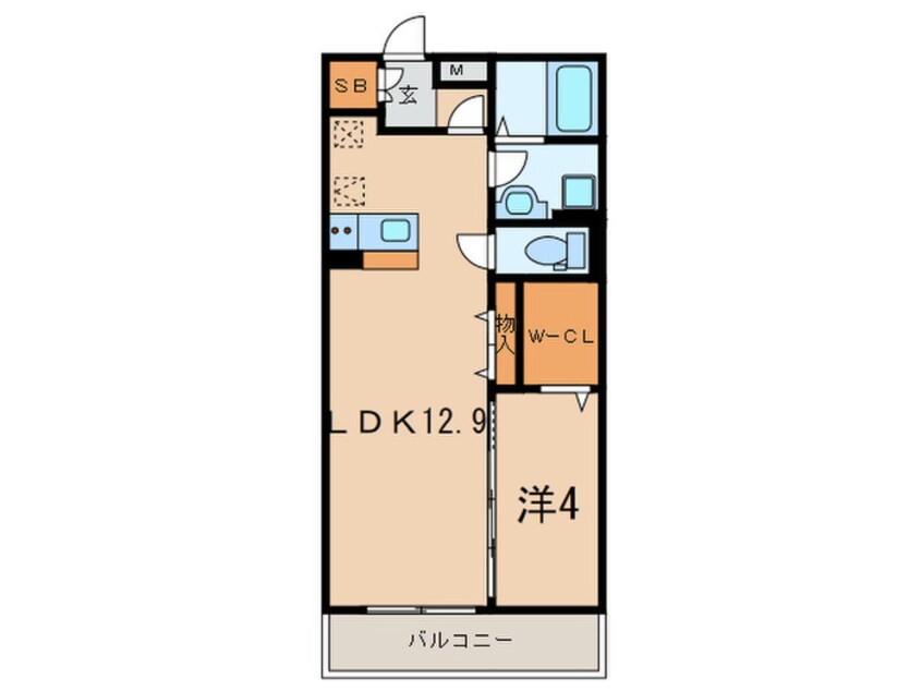 間取図 グランシャリオ