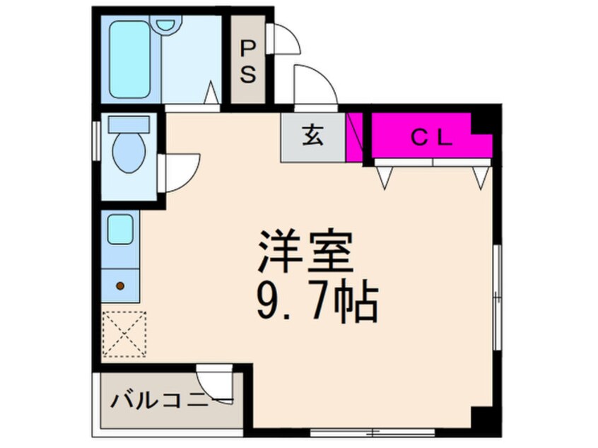 間取図 ア－バンハイツ大冠