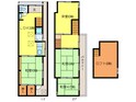 吉田８丁目貸家の間取図