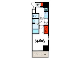 間取図 ウイングコート船場