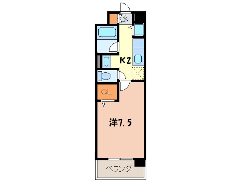 間取図 ラフィネ錦が丘