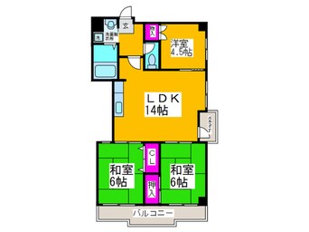 間取図 ヴィラエイトサイト