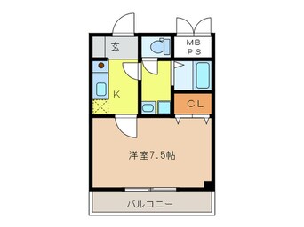 間取図 レクシア江坂