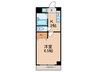 メゾン神和 1Kの間取り