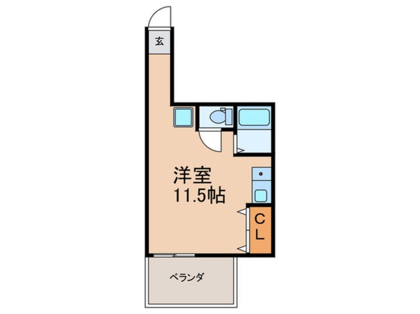 間取図 カネジョウハイツ