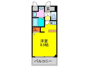 間取図 ブロ－ド千里中央