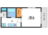 プチメゾン 1Kの間取り