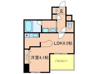 間取図 ワコーレ三宮ランドマークシティ