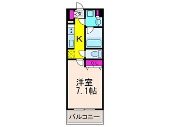 間取図 アーバネックス高槻芥川