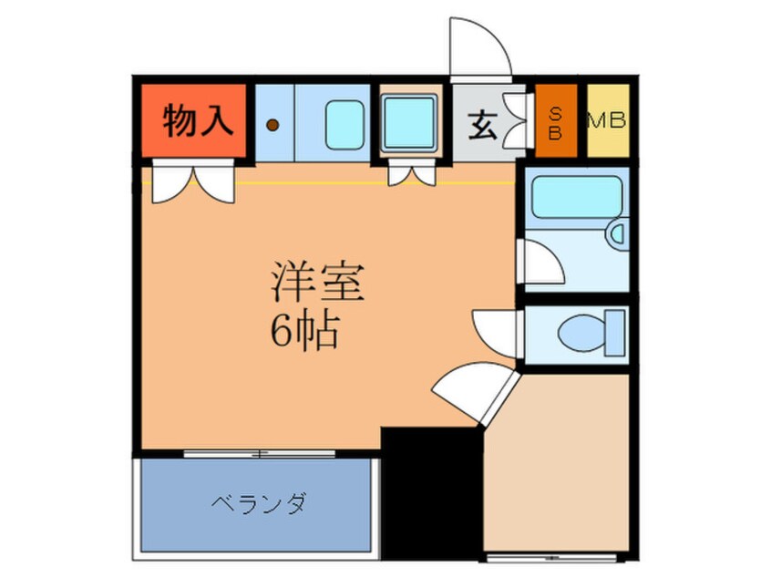 間取図 パレックス野田