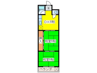 間取図 清川ビル