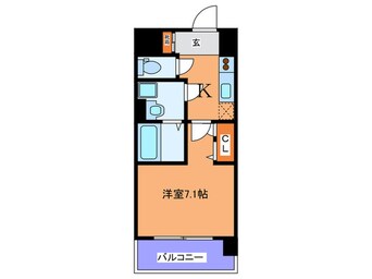 間取図 レジュールアッシュ梅田北