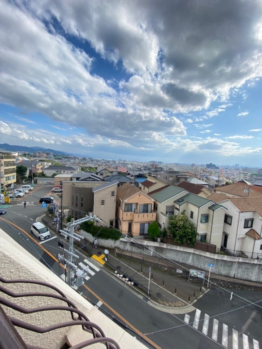 室内からの展望 龍宝マンション