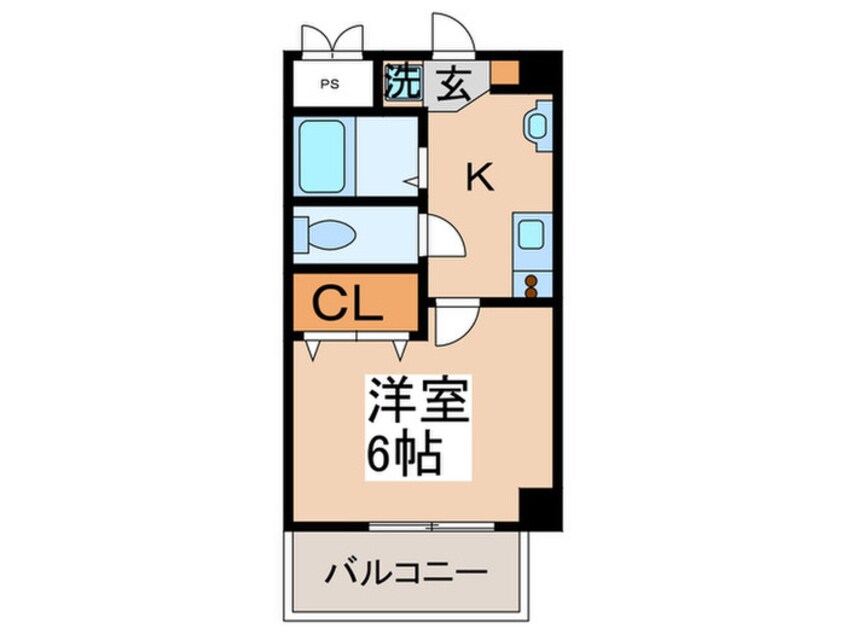 間取図 グランエクラ岸里