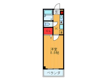 間取図 プロスパ－野崎