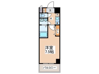 間取図 ＭＥＳＳＡＧＥ九条みなと通