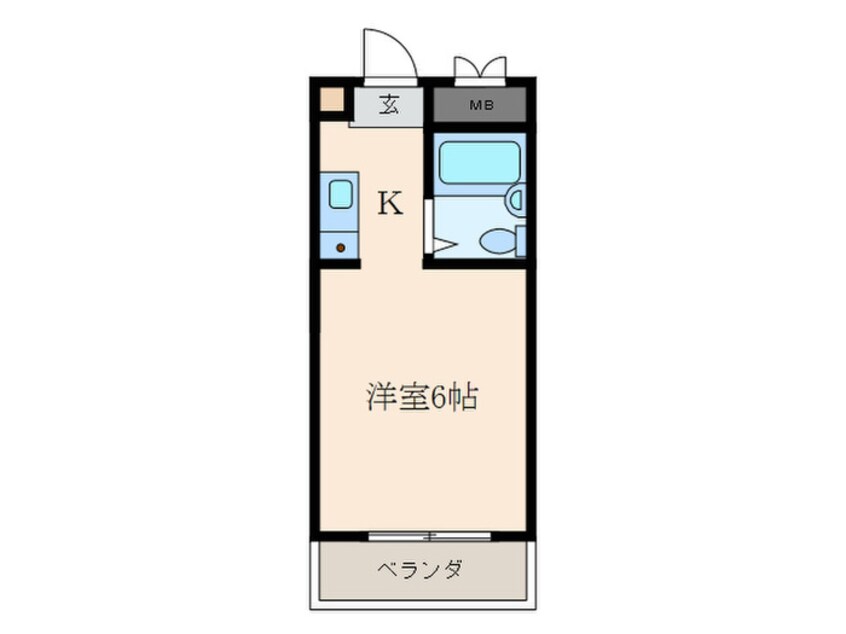 間取図 プリエール名神尼崎