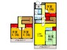 ハイツホロン 4LDKの間取り