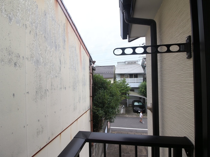 室内からの展望 アムール松ヶ崎