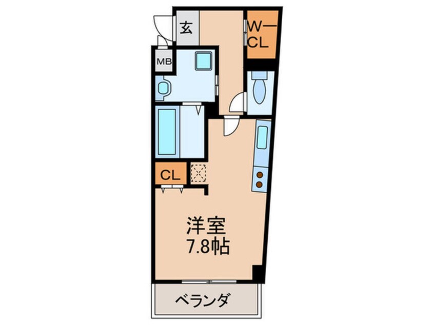 間取図 フル－レ石原　壱番館