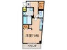 フル－レ石原　壱番館 1Rの間取り