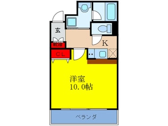 間取図 コートビレッジⅡ