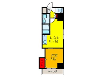 間取図 ARCENCIEL　SQUARE　TAKAIDA