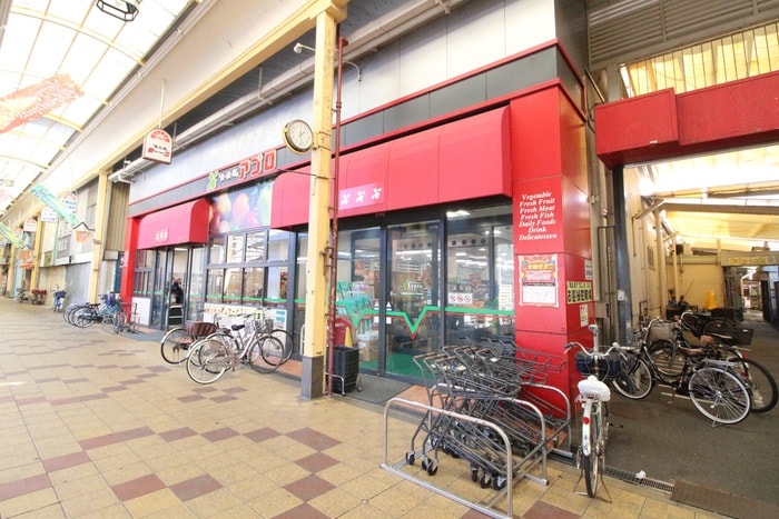 食品館アプロ安立店(スーパー)まで170m ラ・セーヌ安立