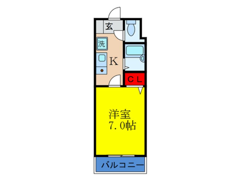 間取図 サニ－サイド井本