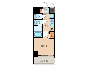 間取図 プレサンス神戸キュリオ(906)