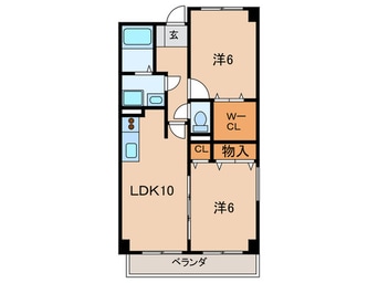 間取図 ミッテルハウス