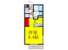 メゾンファミ－ユ池田 1Kの間取り