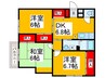 ハイツKOYAMA 3DKの間取り