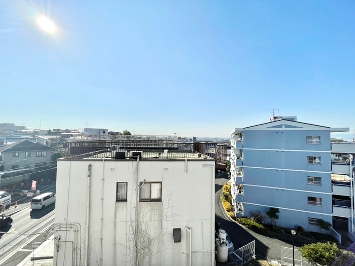 室内からの展望 コスモ津田北マンション