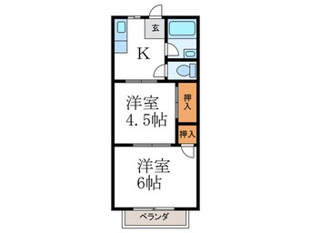 間取図 サンシティフジト